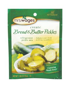 Mrs. Wages 1.94 Oz. Bread & Butter Refrigerator Pickling Mix