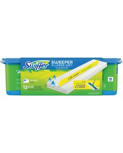 Swiffer Sweeper X-Large Wet Cloth Mop Refill (12-Count)