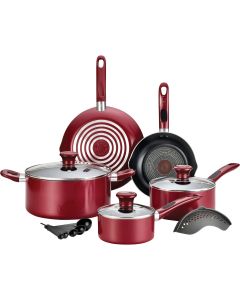 Thermo-Spot Non-Stick Aluminum Cookware Set (14 Piece)