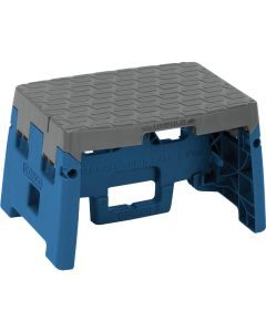 COSCO 1-Step Blue Folding Step Stool