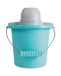 Nostalgia 4-Quart Electric Ice Cream Maker with Easy-Carry Handle