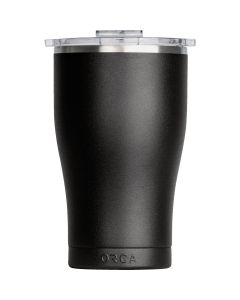 Orca Chaser 22 Oz. Black Insulated Tumbler With Lid