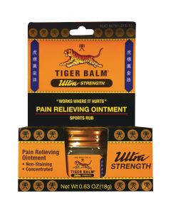 Tiger Balm 0.63 Oz. Ultra Strength Pain Relieving Ointment