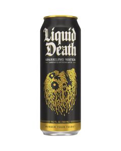 Liquid Death 19.2 Oz. 100% Sparkling Mountain Water