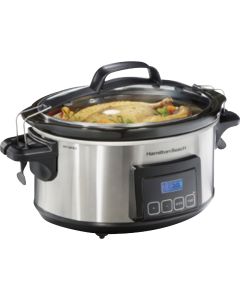 Hamilton Beach Stay or Go 6 Qt. Programmable Slow Cooker