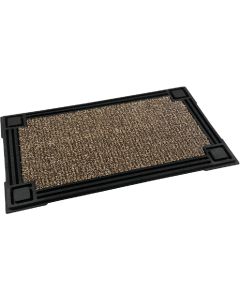 GrassWorx Clean Machine Premium Sandbar 18 In. x 30 In. AstroTurf Door Mat