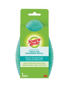 3M Scotch-Brite Poly 6 In. x 4 In. Scrubber Refill