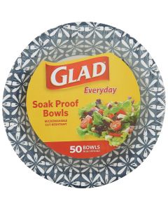 Glad Everyday 16 Oz. Paper Bowls (50-Count)