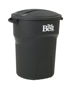 32gal Blk Trash Can