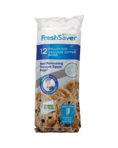 FoodSaver FreshSaver Gal. Vacuum Zipper Bags (12-Count)