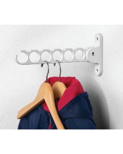 Spectrum White Wall Mount Hanger Holder