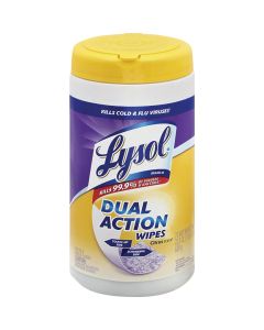 Lysol Dual Action Disinfecting Wipes (75-Count)