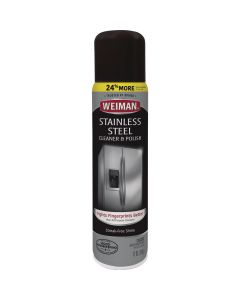 Weiman 12 Oz. Aerosol Stainless Steel Cleaner & Polish