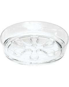 iDesign Eva Clear Acrylic Soap Dish