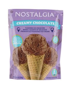 Nostalgia 8 Oz. Chocolate Individual Ice Cream Packets