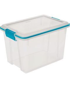 Sterilite 20 Qt./19 Ltr. Blue Aquarium Gasket Box