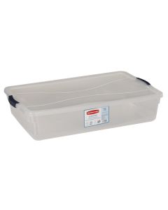 Rubbermaid 41 Qt. Cleverstore Clear Tote