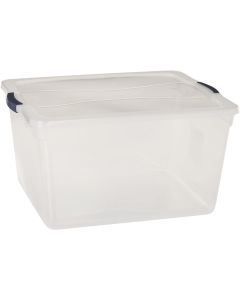 Rubbermaid 71 Qt. Cleverstore Clear Tote