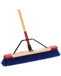 24" Stiff Ply Pushbroom