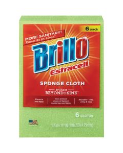 Brillo Sponge Cloth (6-Count)