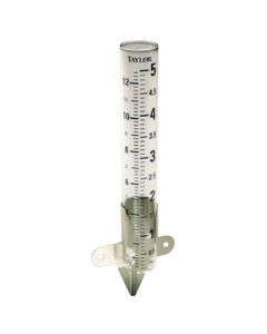 EZ Read 5 In. Glass Rain Gauge