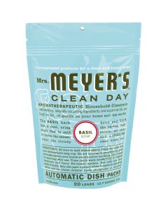 Mrs. Meyer's Basil Dishwasher Detergent Tabs (20 Count)