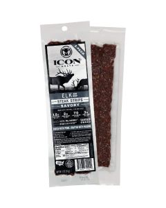 Icon 2 Oz. Savory Elk Steak Strip