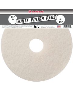 Lundmark 13 In. White 175 to 300 RPM Buffing Pad (5-Pack)