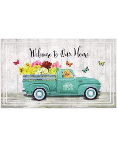 Apache Fashionables Welcome To Our Home Garden Truck Door Mat