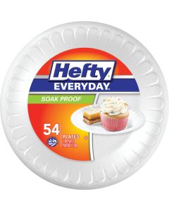 Hefty Everyday 7 In. Foam Plate (54-Count)