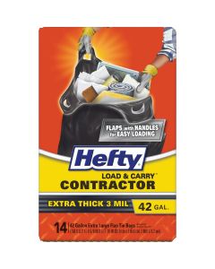 Hefty 42 Gal. Load & Carry Contractor Bags (14 Count)