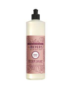 Mrs. Meyer's Clean Day 16 Oz. Rose Liquid Dish Soap