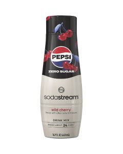 SodaStream 14.9 Oz. Pepsi Wild Cherry Zero Sugar Drink Mix