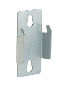 Kenney Double Silver Curtain Rod Bracket (2-Pack)