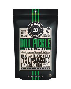 Pop Daddy 7.5 Oz. Dill Pickle Pretzel Sticks