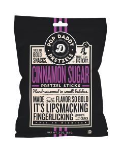 Pop Daddy 3 Oz. Cinnamon Sugar Pretzel Sticks