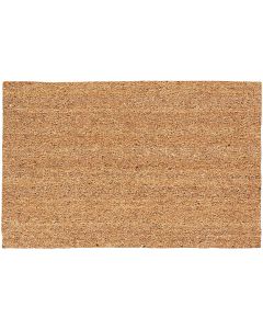 Americo Home Tan 18 In. x 30 In. Coir/Vinyl Door Mat