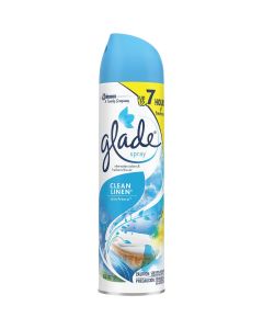 Glade 8 Oz. Clean Linen Aerosol Spray Air Freshener