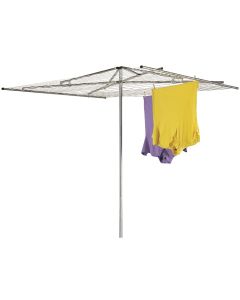 Household Essentials Sunline 72 In. 72 In. 180 Ft. Drying Area Umbrella Style Clothes Dryer