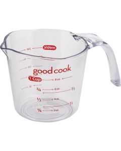 Goodcook 1 Cup Clear Plastic Measuring Cup