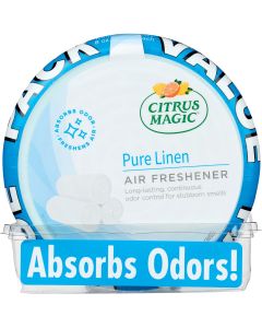 Citrus Magic 8 Oz. Linen Solid Air Freshener (2-Pak)