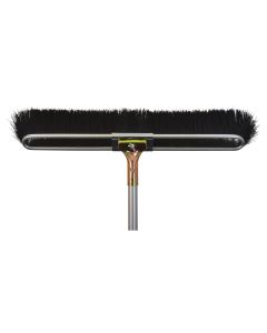 Bruske 23 In. W. x 65 In. L. Steel Handle Medium Sweep Push Broom