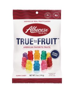 Albanese True to Fruit American Favorite Fruits Gummy Bear