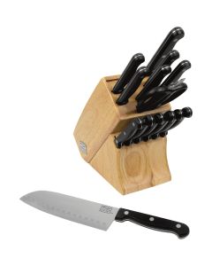 Chicago Cutlery Essentials Knife Set with Block (15-Piece)