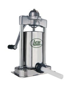 LEM MightyBite 5 Lb. Vertical Stainless Steel Stuffer