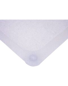 Kenney 17 In. x 29 In. Non-Slip Clear Loofa Tub Mat