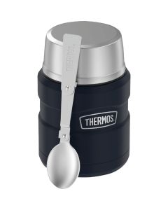 Thermos Stainless King 16 Oz. Matte Blue Stainless Steel Thermal Food Jar