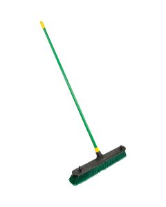 Quickie Bulldozer 24 In. Synthetic Multi-Surface Push Broom