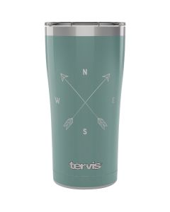 Tervis Simple Compass 20 Oz. Stainless Steel Tumbler with Slider Lid