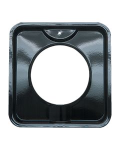 Range Kleen Gas 4-3/8" Style I Square Black Drip Pan